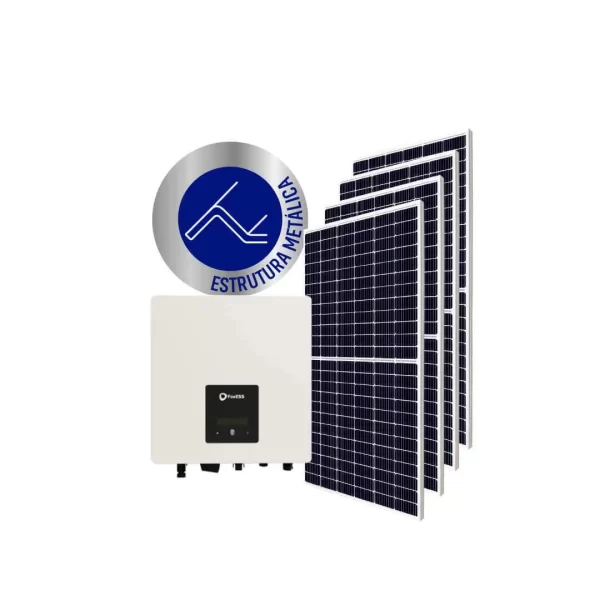 Gerador Solar produção média de 600 kWh/Mês para Microgeração