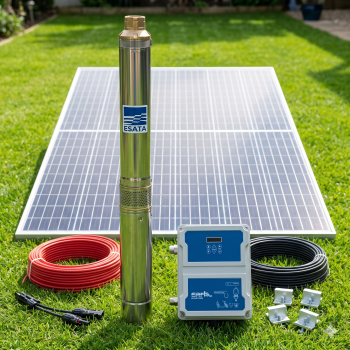 kit Bombeamento solar  Ebara 300w até 35 MCA